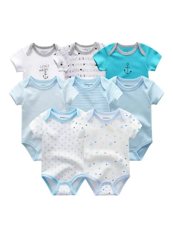 8PCS Baby Boy Summer Clothes