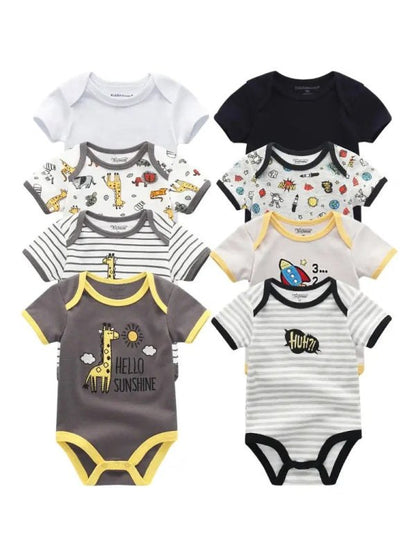 8PCS Baby Boy Summer Clothes