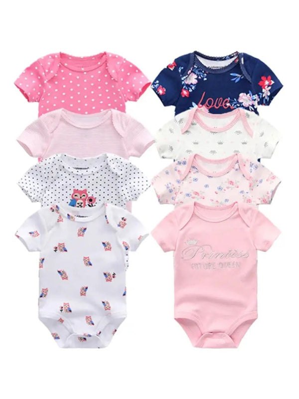 8PCS Baby Boy Summer Clothes