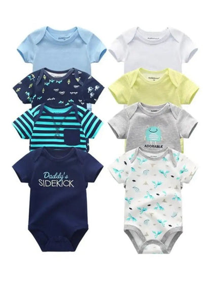 8PCS Baby Boy Summer Clothes