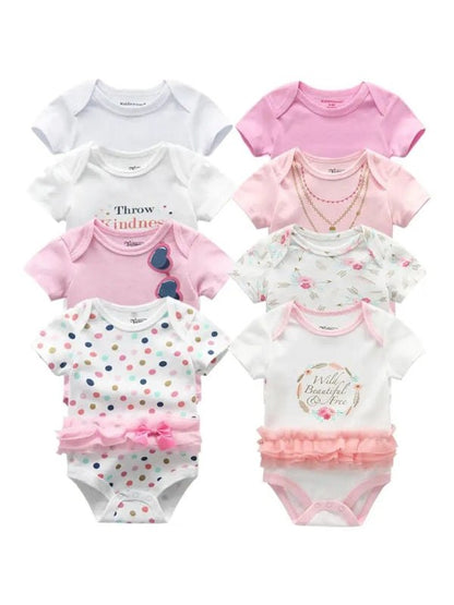 8PCS Baby Boy Summer Clothes