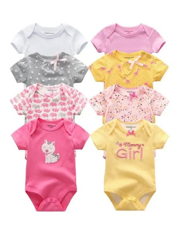 8PCS Baby Boy Summer Clothes