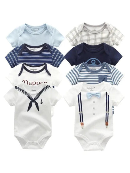 8PCS Baby Boy Summer Clothes