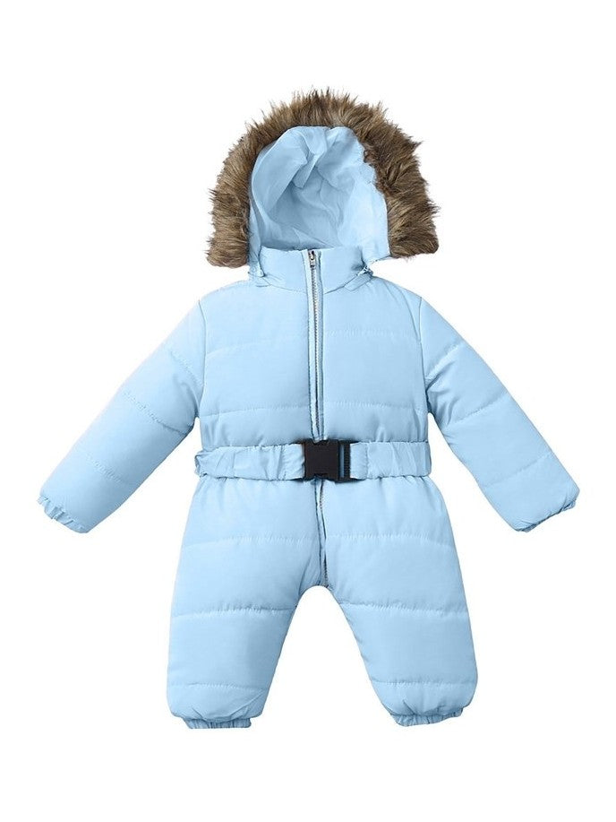 Baby Boys Girls Snowsuit Infant Newborn Winter Down Jacket Jumpsuit