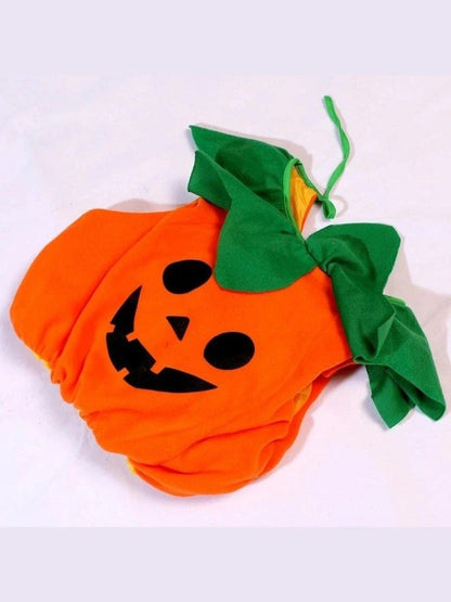 My Little Pumpkin Costume Clothes For Toddler Baby Crawling Halloween Style Costume Fit 3 Months to 3 Years Young Children Cute Dress Up