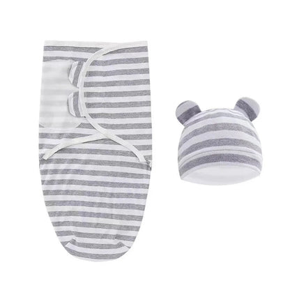 Newborn 100% cotton baby swaddle wrap