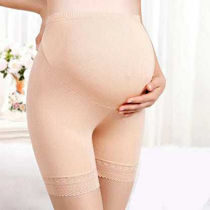 Summer Women Maternity Breathable Shorts Pants Adjustable Waist