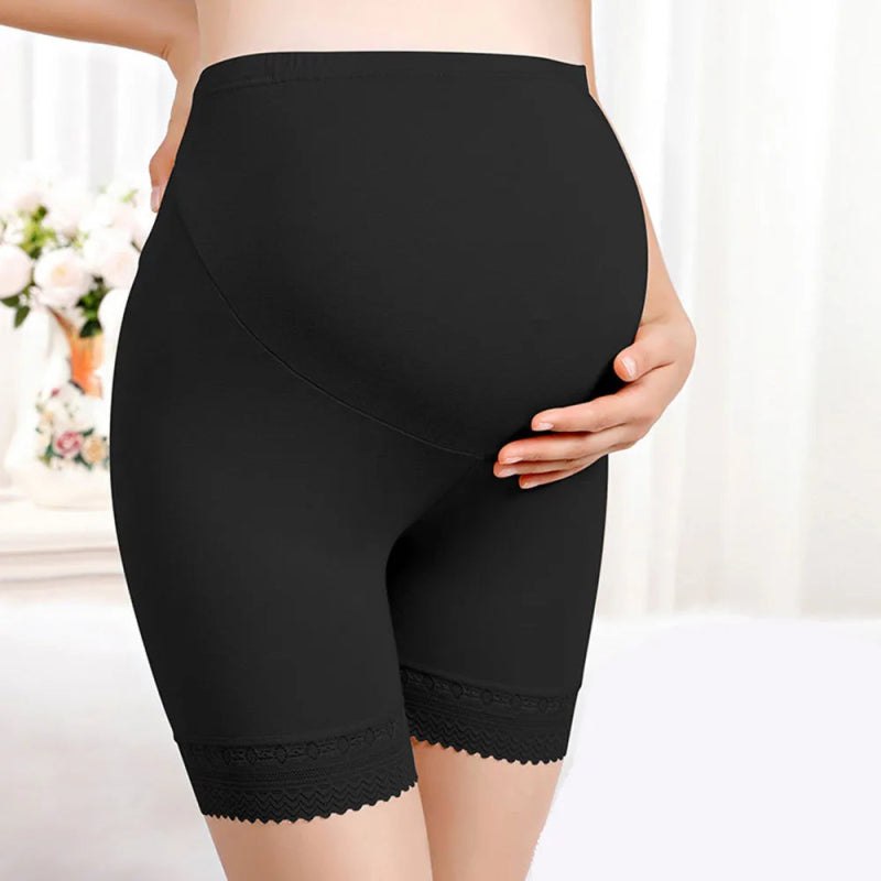 Summer Women Maternity Breathable Shorts Pants Adjustable Waist