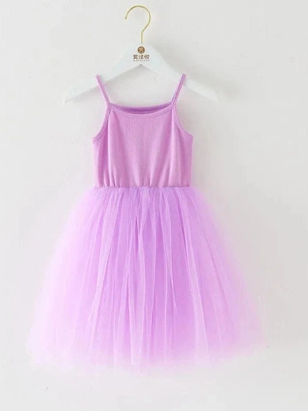 Tutu Summer Princess Tulle Dress Girls