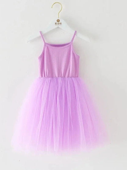 Tutu Summer Princess Tulle Dress Girls