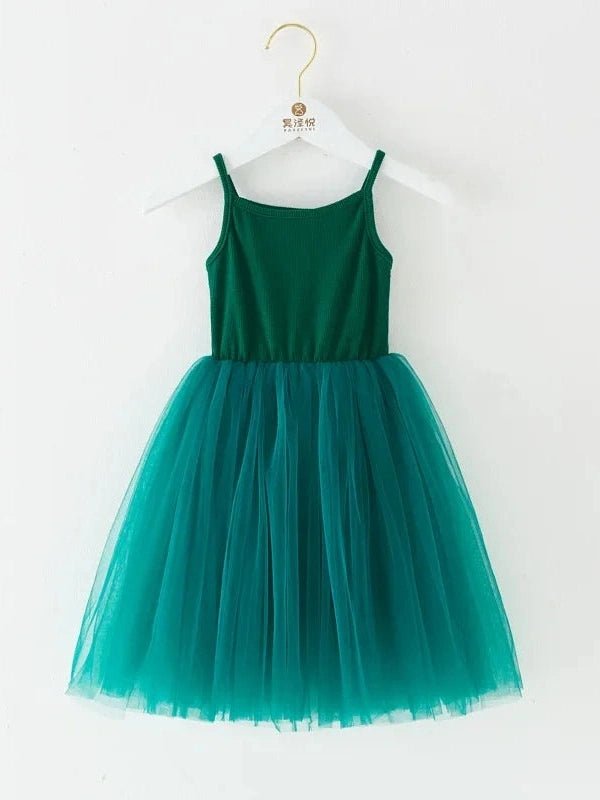 Tutu Summer Princess Tulle Dress Girls