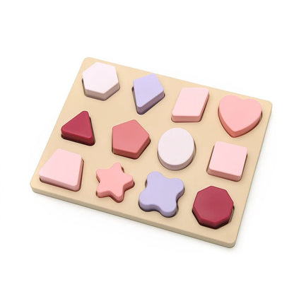 1 set Shapes Building Blocks Puzzle