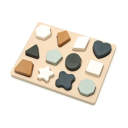 1 set Shapes Building Blocks Puzzle