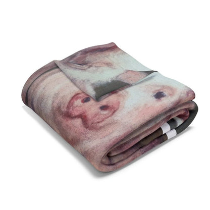 Arctic Fleece 'Piggy' Blanket Farm Animals Edition