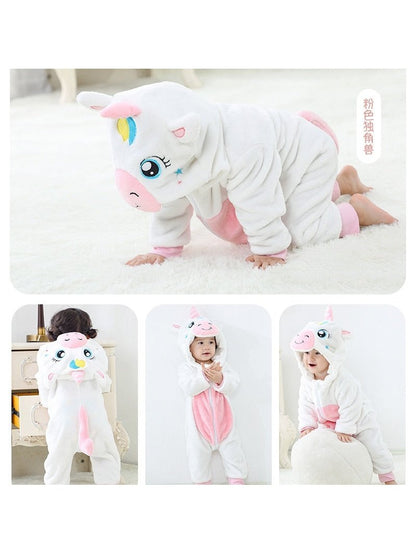 Baby Animal Winter Jumpsuits