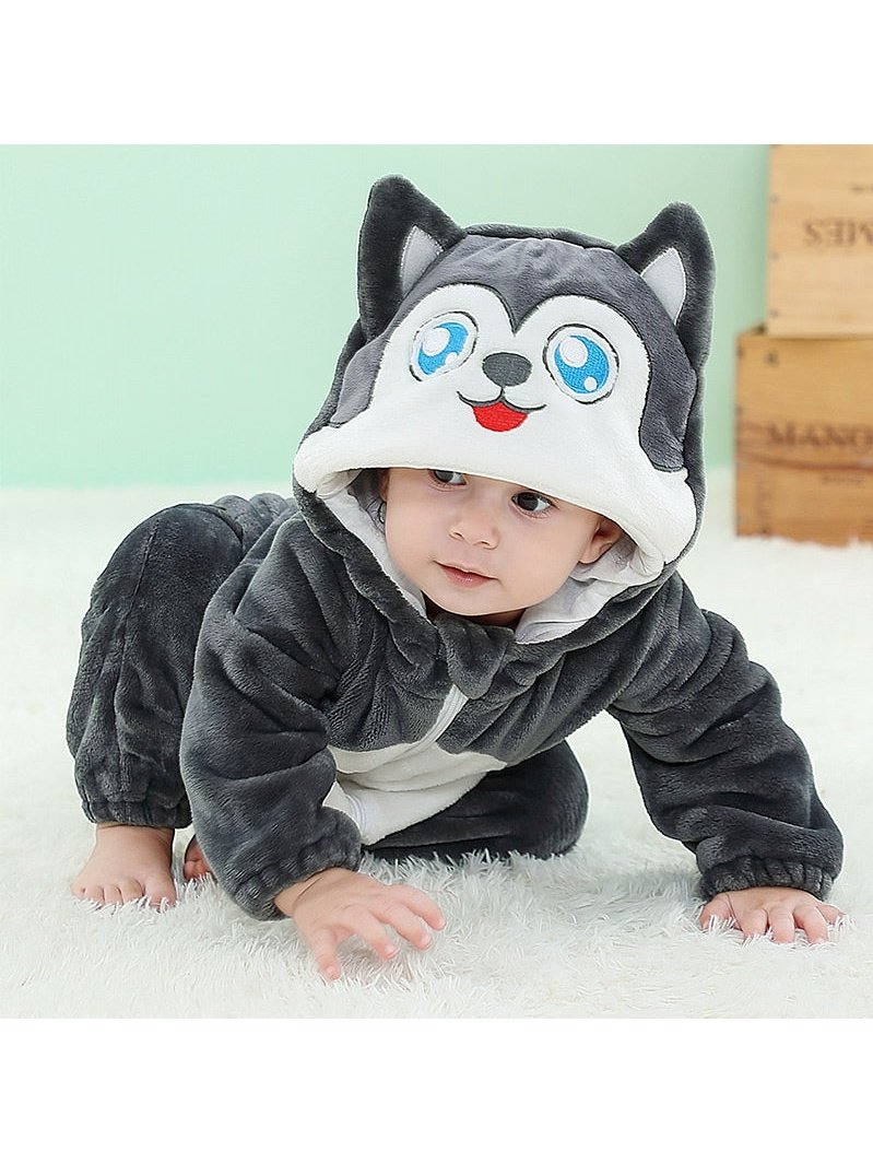 Baby Animal Winter Jumpsuits