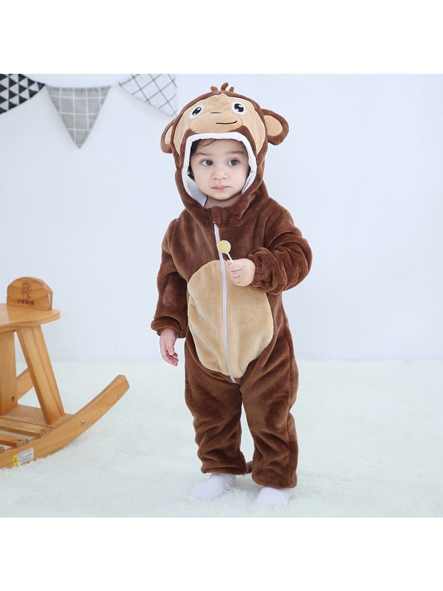 Baby Animal Winter Jumpsuits