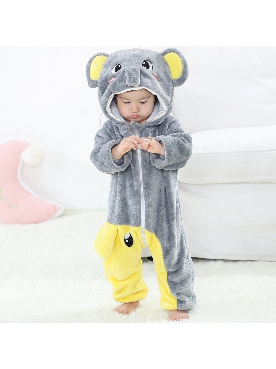 Baby Animal Winter Jumpsuits