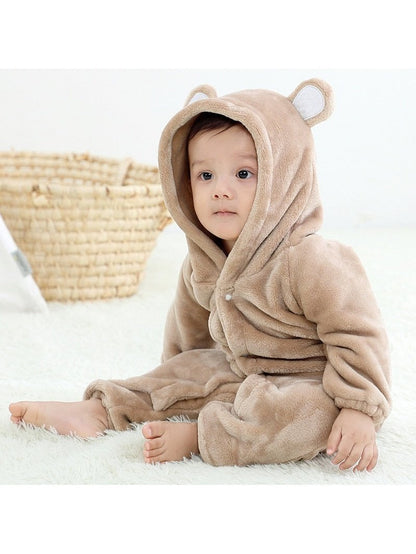 Baby Animal Winter Jumpsuits