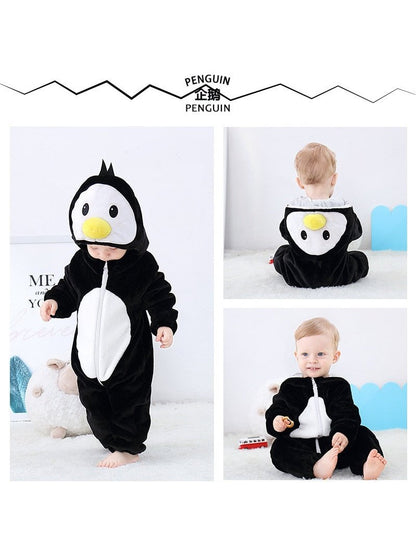 Baby Animal Winter Jumpsuits