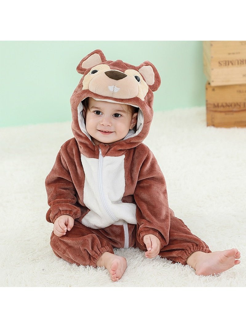 Baby Animal Winter Jumpsuits