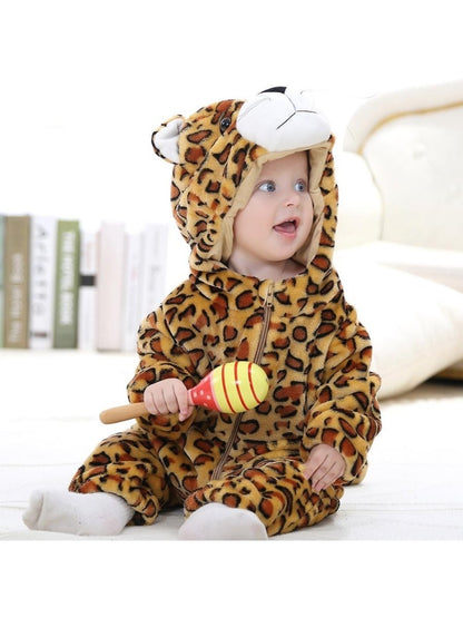 Baby Animal Winter Jumpsuits