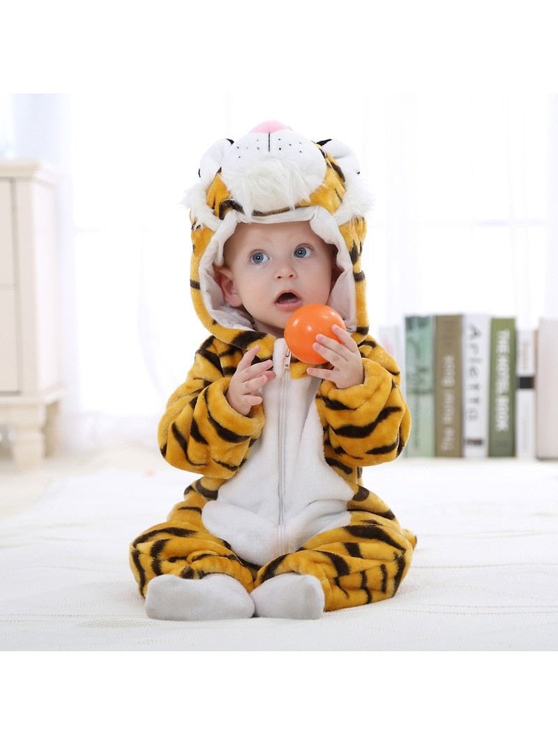 Baby Animal Winter Jumpsuits