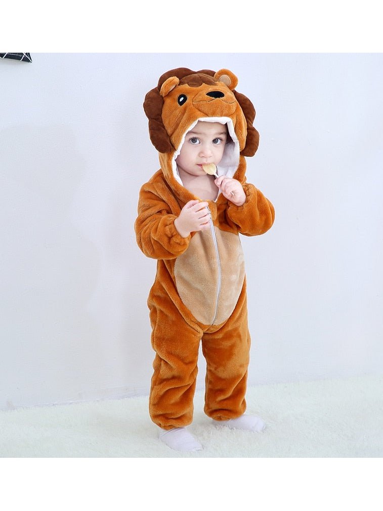 Baby Animal Winter Jumpsuits