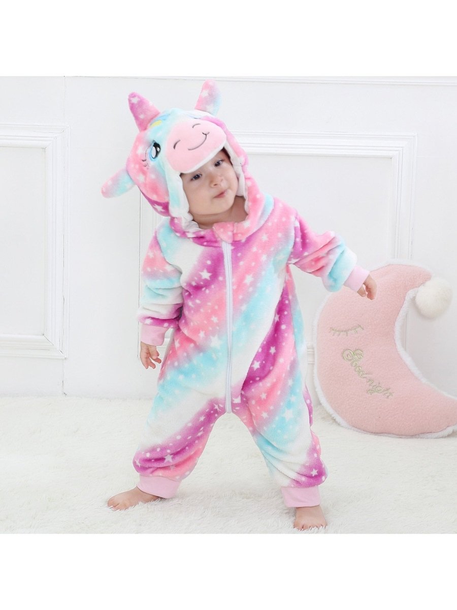 Baby Animal Winter Jumpsuits