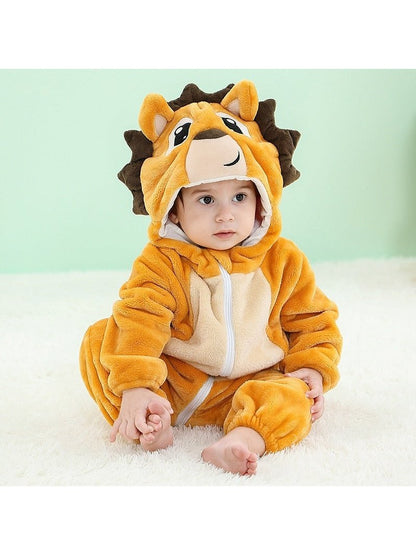 Baby Animal Winter Jumpsuits