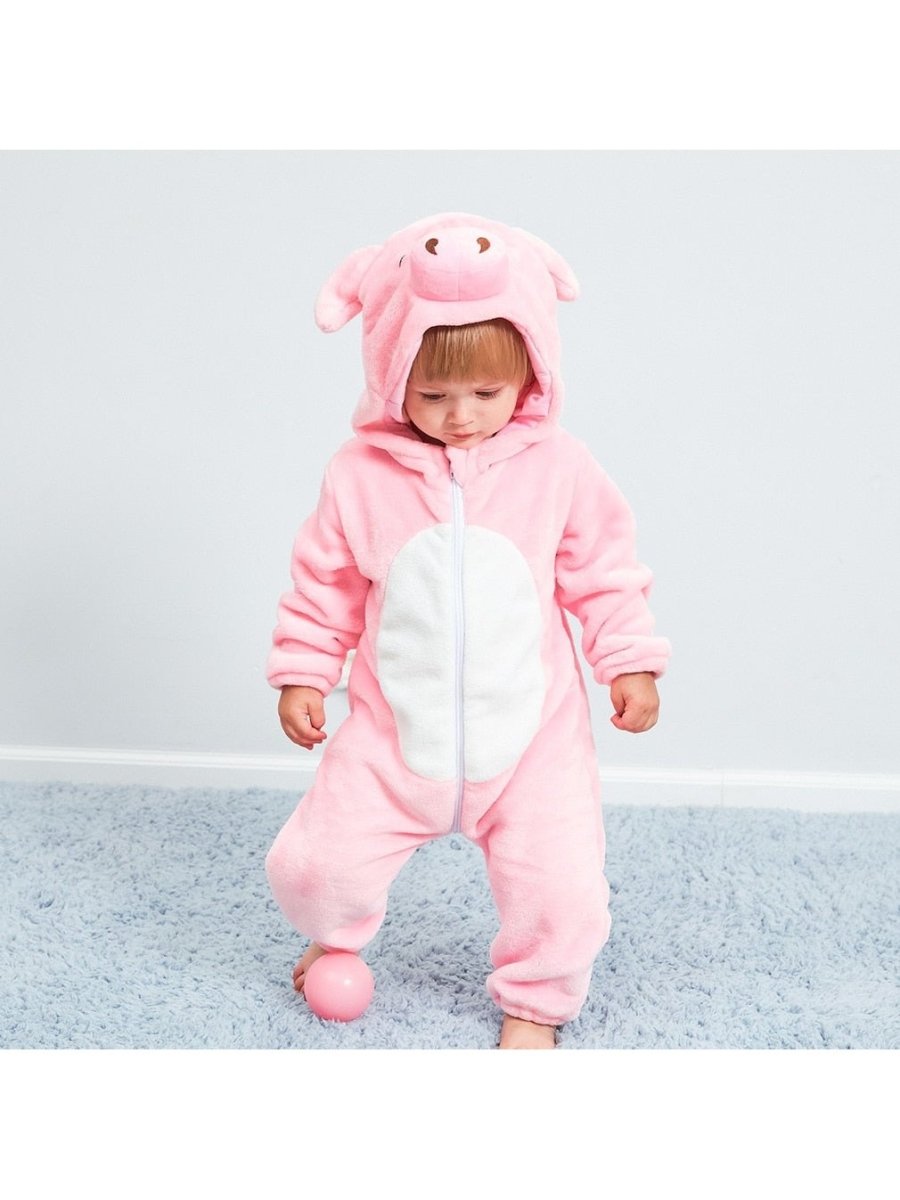 Baby Animal Winter Jumpsuits