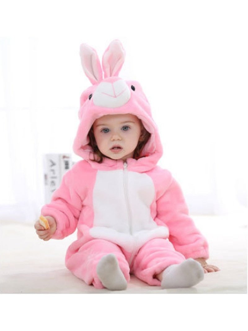 Baby Animal Winter Jumpsuits