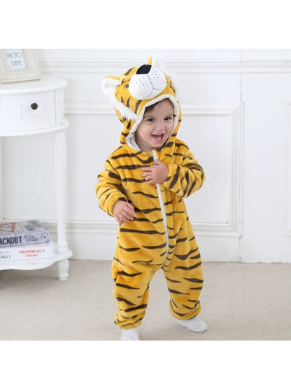 Baby Animal Winter Jumpsuits