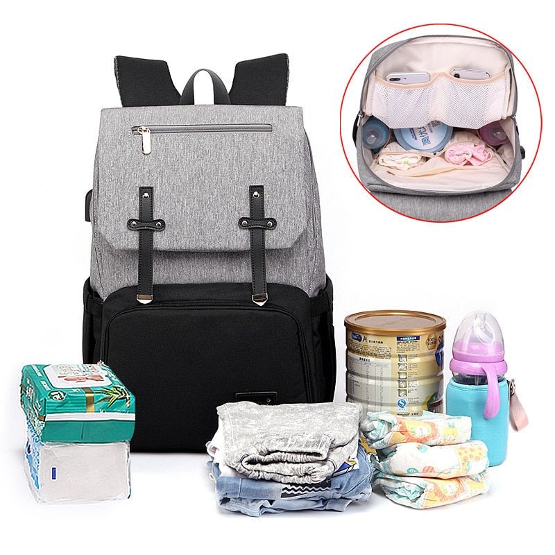 Baby Diaper Bag with USB