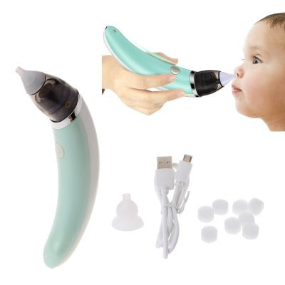 blue curved Baby Nose Cleaner