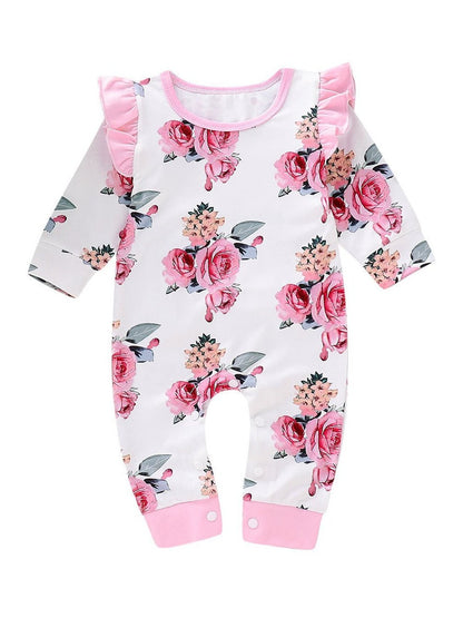 Baby print jumpsuit