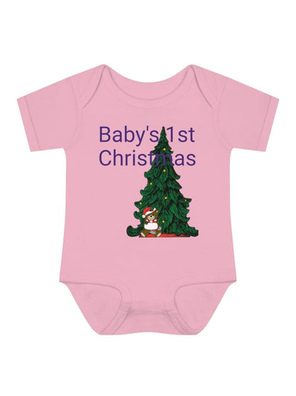 Babys1stChristmasTreeTeddy