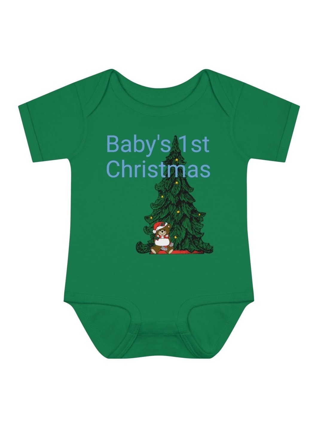 Babys1stChristmasTreeTeddy