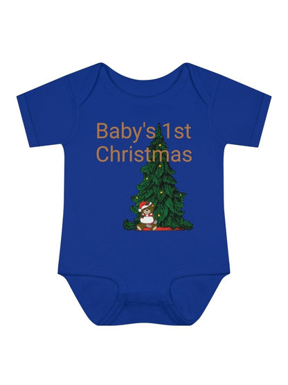 Babys1stChristmasTreeTeddy