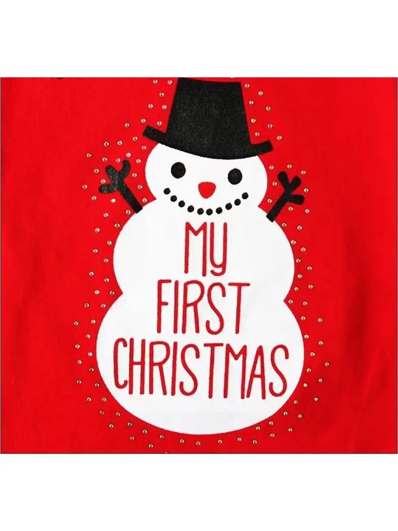 Christmas Clothes Red - My first Christmas