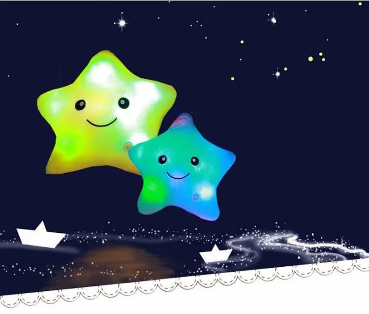 Luminous Pillow Christmas Toys, LED Plush Light Pillow