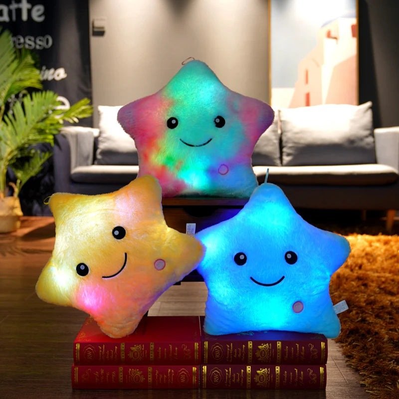 Luminous Pillow Christmas Toys, LED Plush Light Pillow