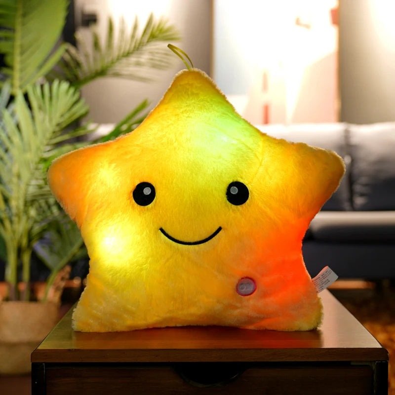 Luminous Pillow Christmas Toys, LED Plush Light Pillow