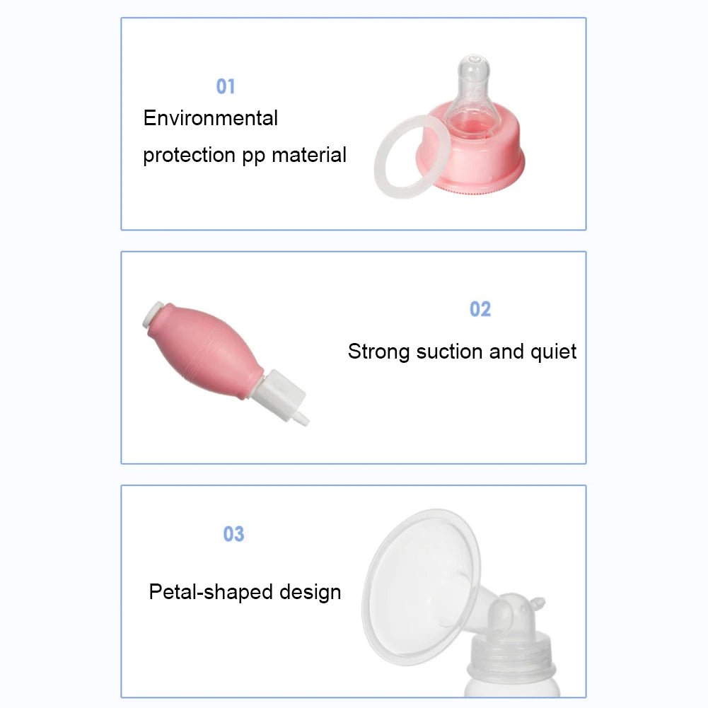 Manual Power Breast Pump Suction Maternity