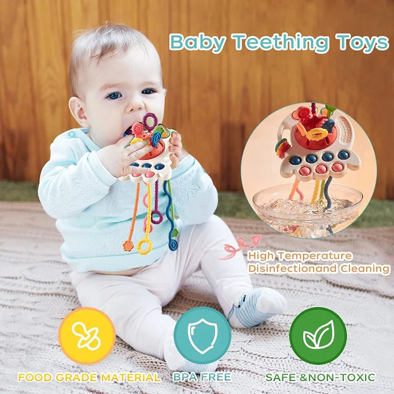 Montessori Pull String Sensory Toys