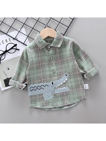 Plaid Button up Cotton Shirts