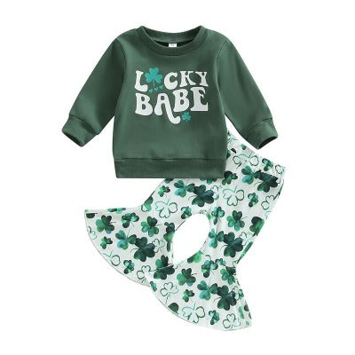 St Patrick's Day Baby Girl Outfits "Lucky Babe"