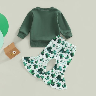 St Patrick's Day Baby Girl Outfits "Lucky Babe"