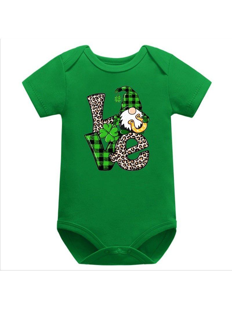 St. Patrick's Day Infant Clothes Shamrock Boy