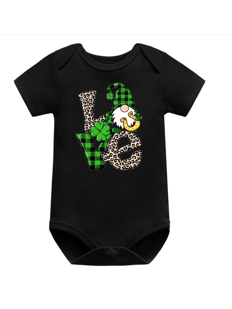 St. Patrick's Day Infant Clothes Shamrock Boy